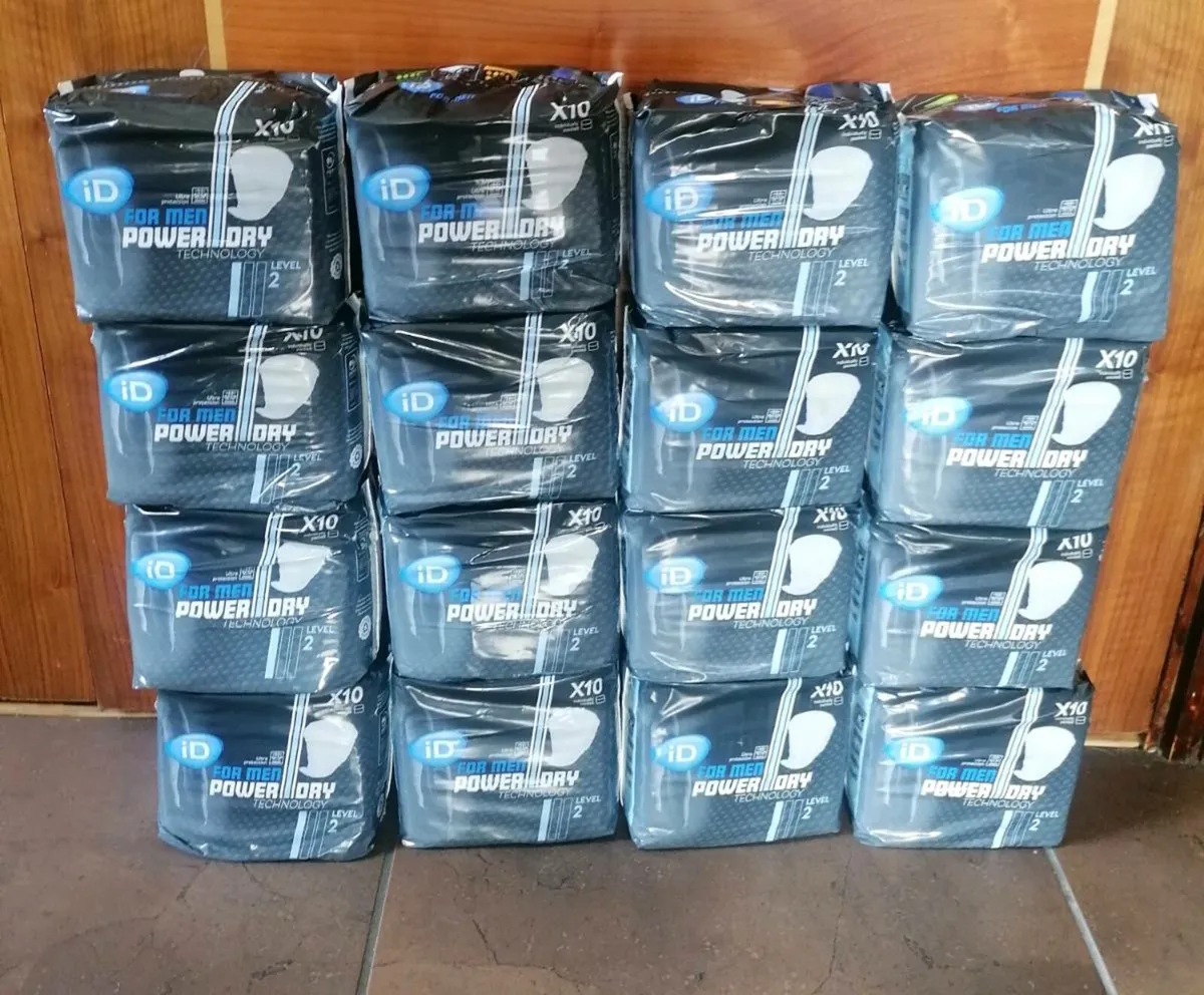 16 Packs of iD Pads for Men - Image 2