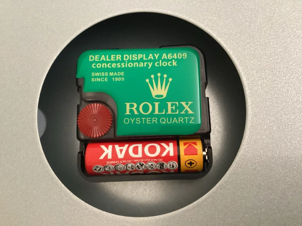 ROLEX DEALER DISPLAY CLOCK - Image 4