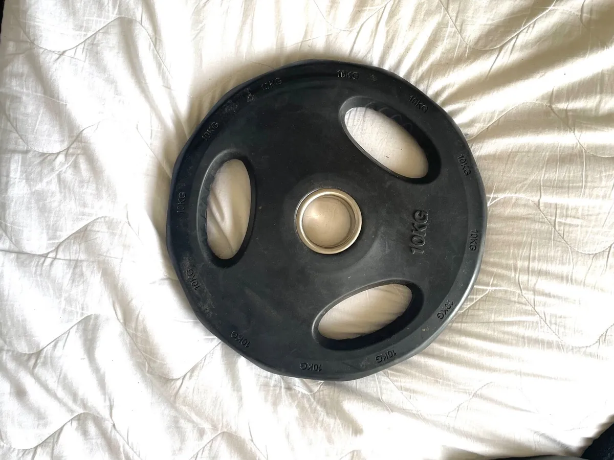 Gym Weight Plates – 3 x 20kg + 1 x 10kg  All:70kg - Image 3