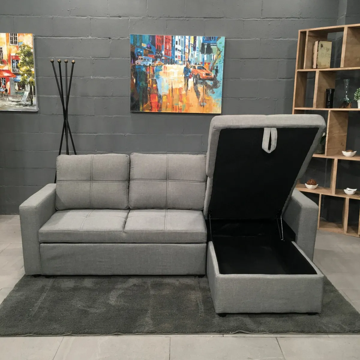 🛋 Brand New Corner Sofa Bed with Storage - Image 4