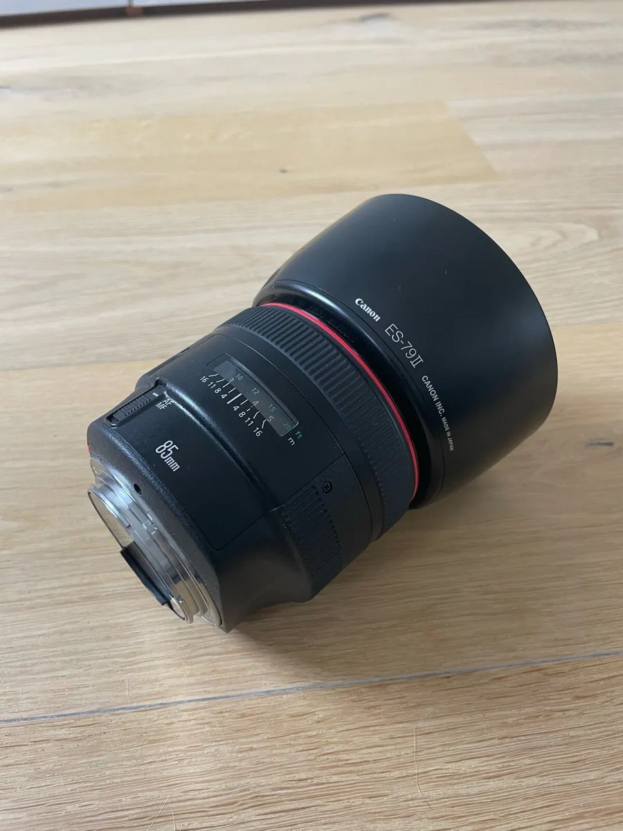 Canon EF 85mm F1.2 L II USM lens - Image 1