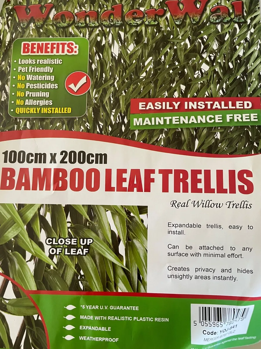 Bamboo screening trellis - Image 1