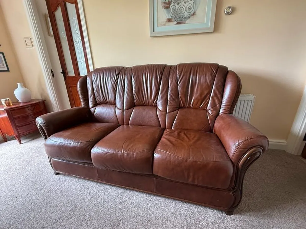 couch and two chairs - Image 1