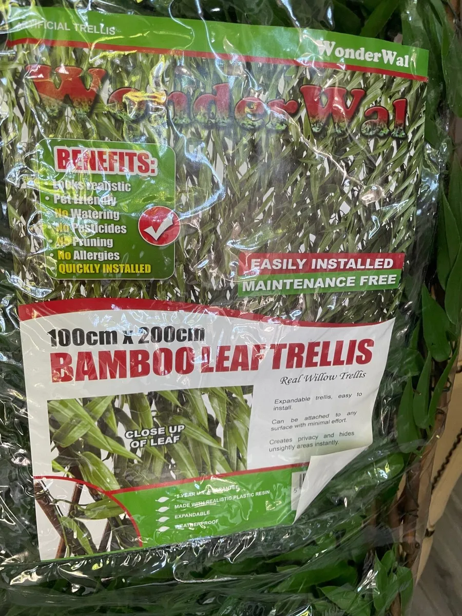 Bamboo screening trellis - Image 3