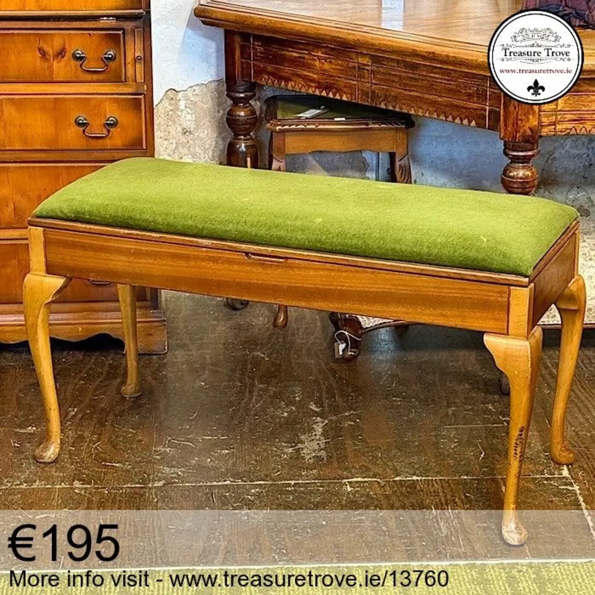 Vintage and Antique Piano Stools - Image 4