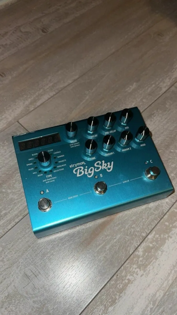 Strymоn BigSky Multi Reverb Effects Pedal - Image 1