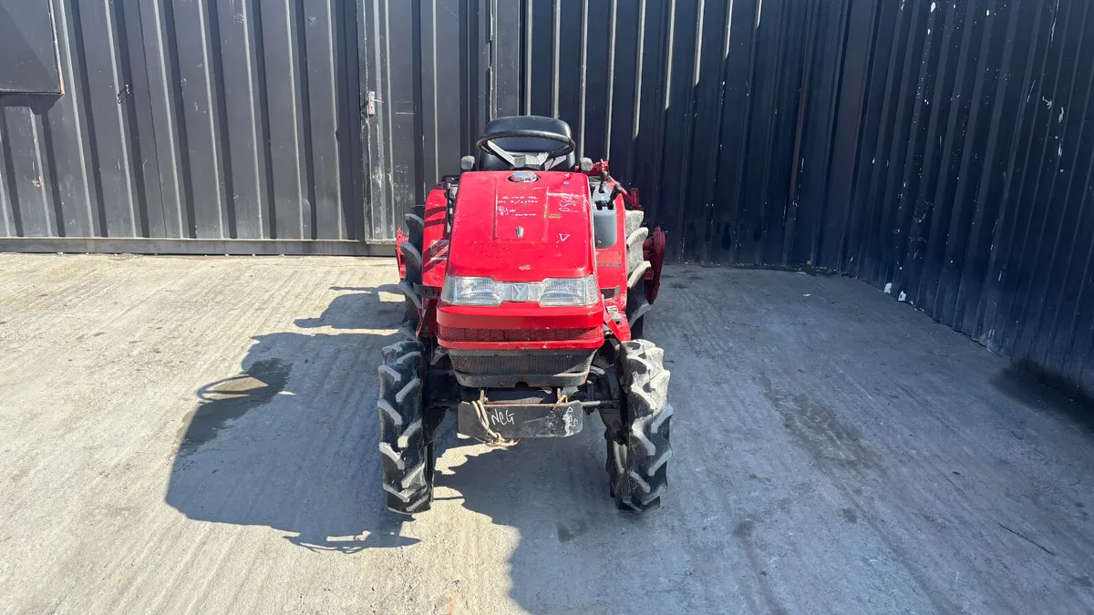 Yanmar 4WD Compact Tractor with Rotovator - Image 2