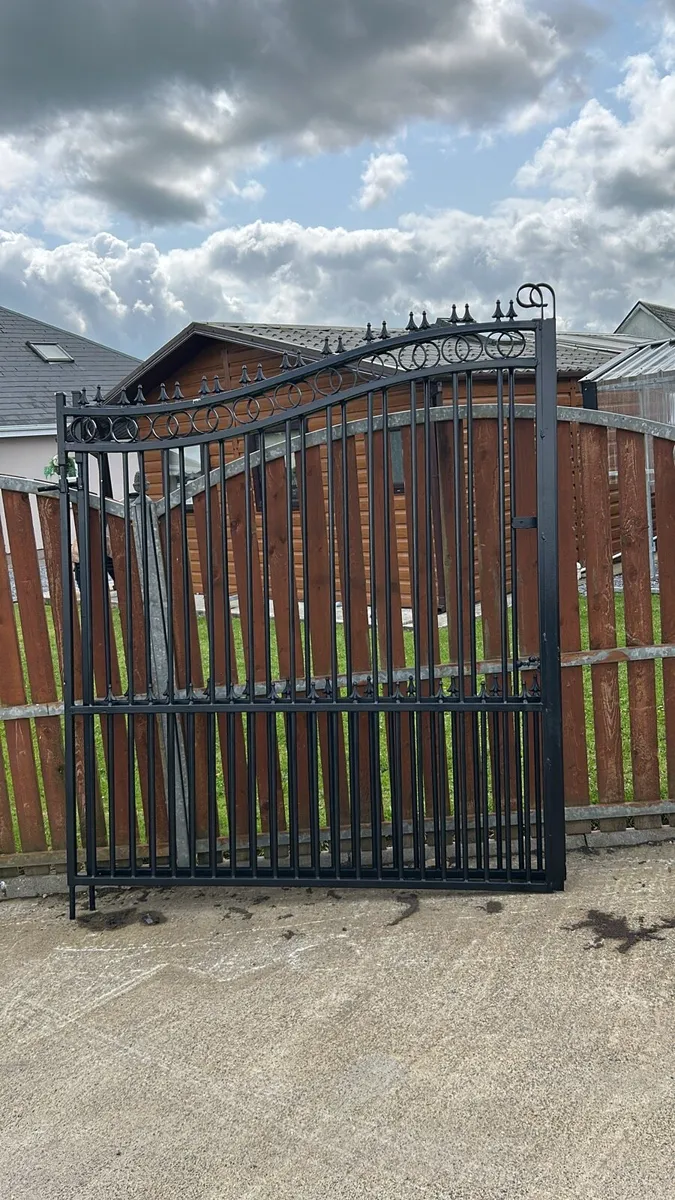 12ft galvanized gates on sale