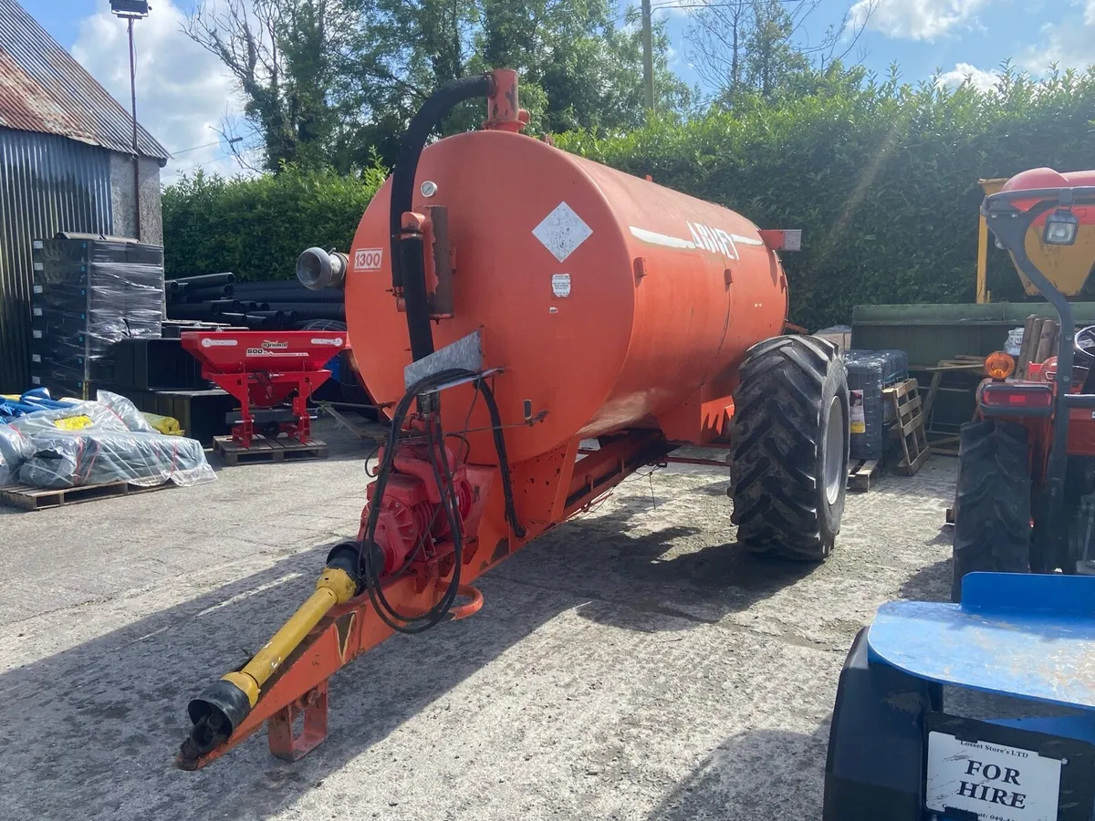 1300 gal slurry tanker - Image 1