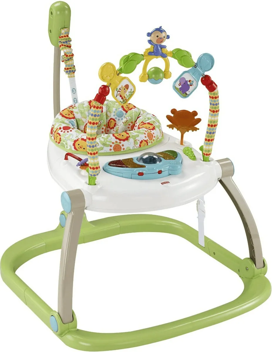 Rainforest space-saver jumperoo - Image 1