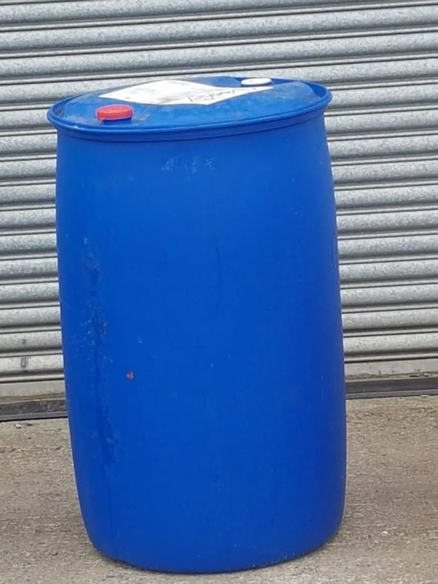 Big blue barrel - Image 1
