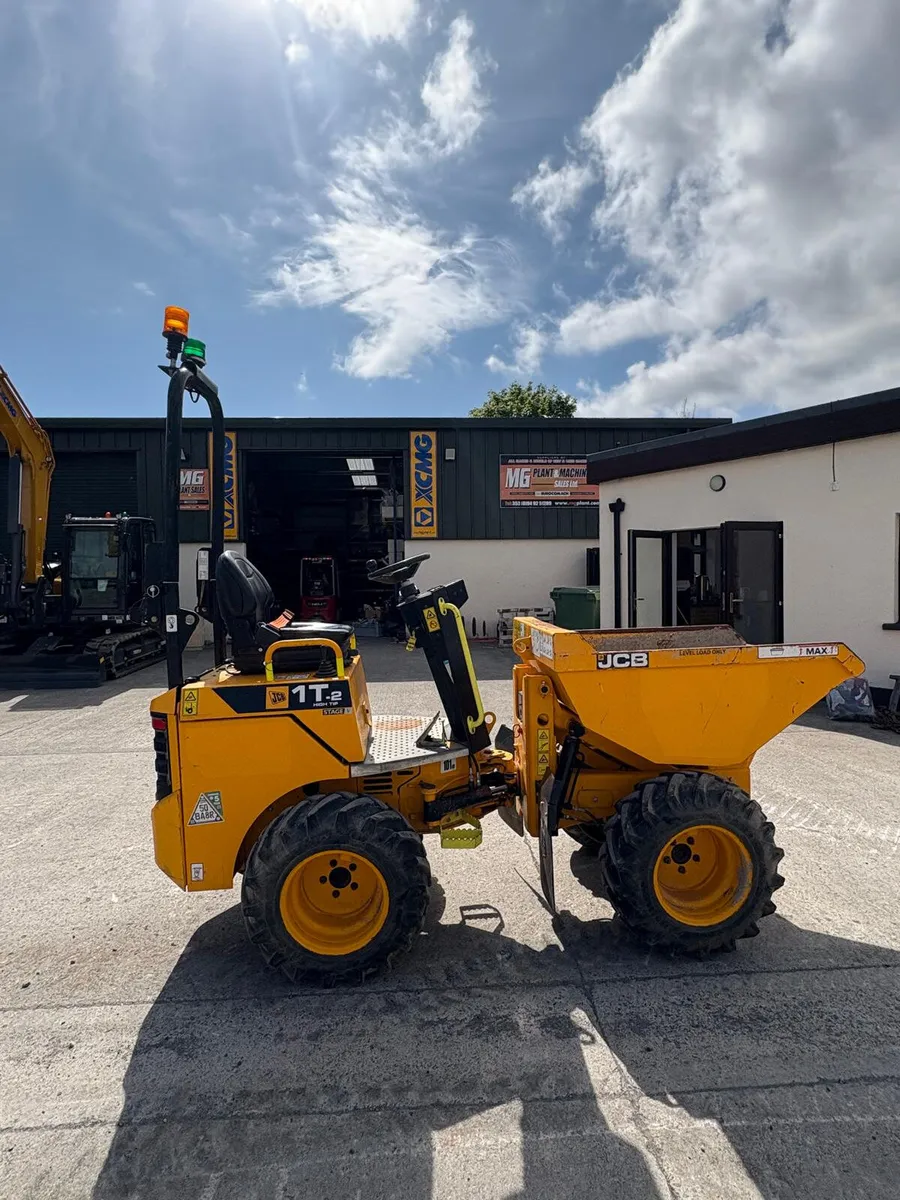 X2 2021 JCB 1T.2 High Tip Dumpers - Image 3