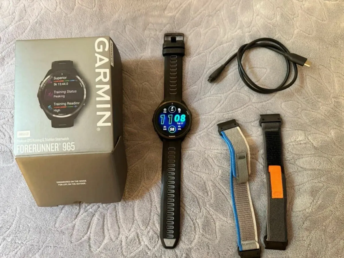 Gаrmin Forerunner 965 47mm With Extra Bands - Image 1