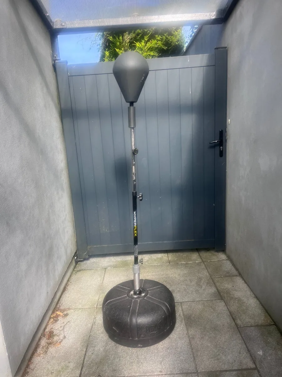 Hyperflex Punching bag on stand - Image 1