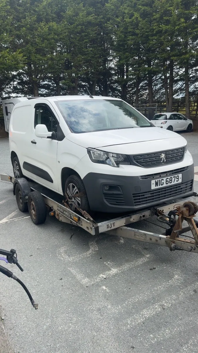 2019 Peugeot partner need engine  Northern reg - Image 1