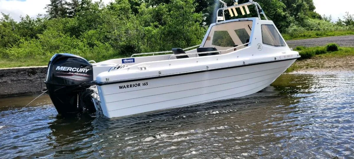 Warrior 165 mk2 Mercury 60hp 4stroke full package - Image 1