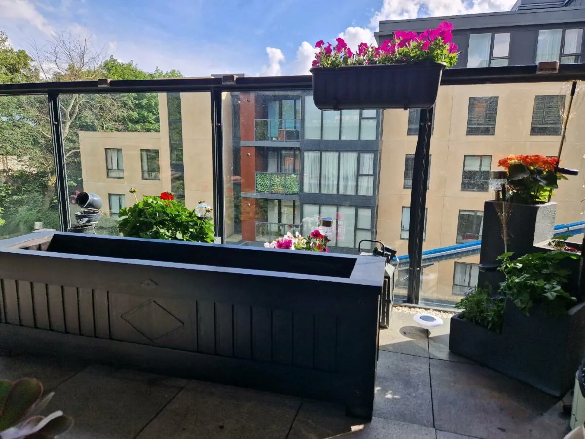 Large Wooden planters - Image 4