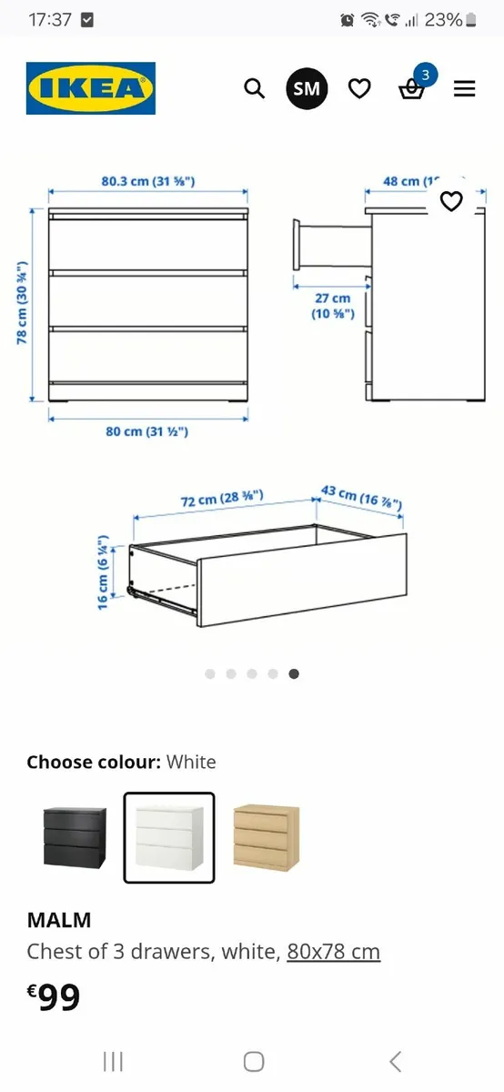 Bedside Drawer - Image 2