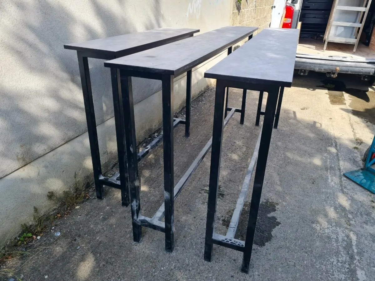Bar High Tables x3 - Image 2