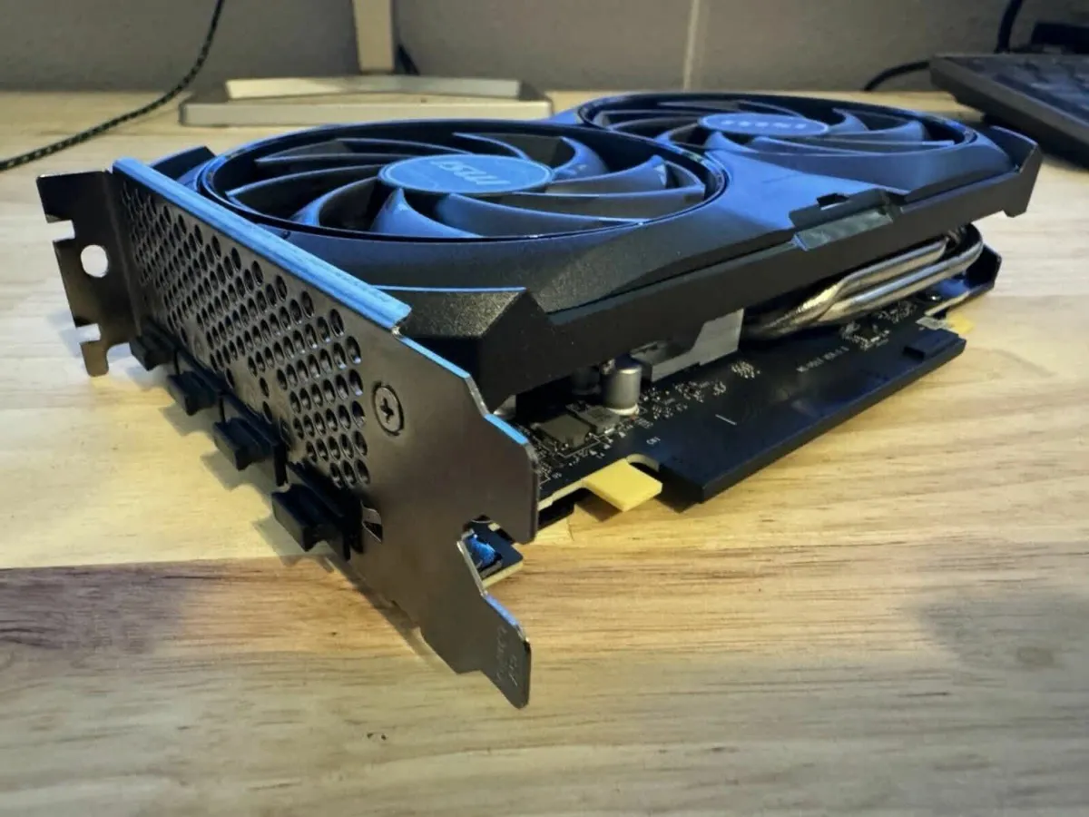 MSI Ventus Black 2X Nvidia Geforce RTX 4060 TI 16G - Image 3