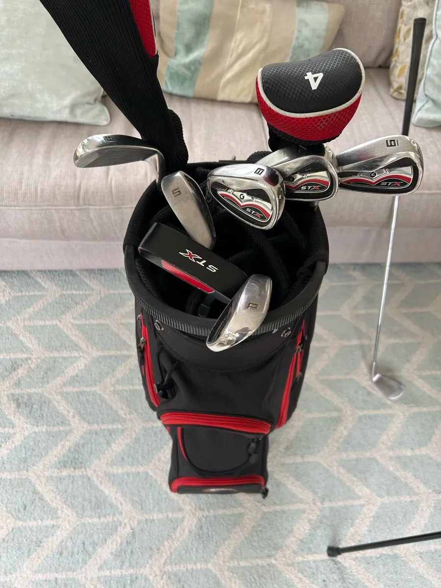 Full set of adults stinger x golf clubs left hand - Image 1