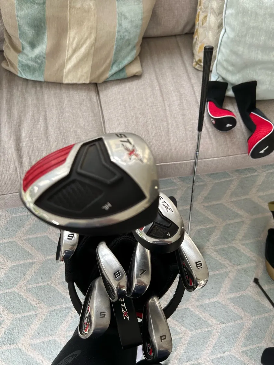 Full set of adults stinger x golf clubs left hand - Image 2
