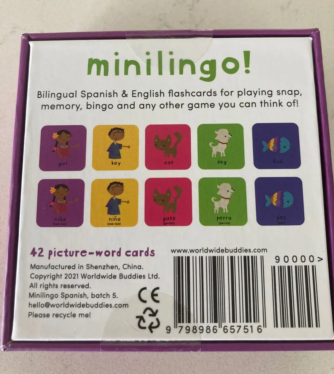 Minilingo! Bilingual Memory Game - Image 4