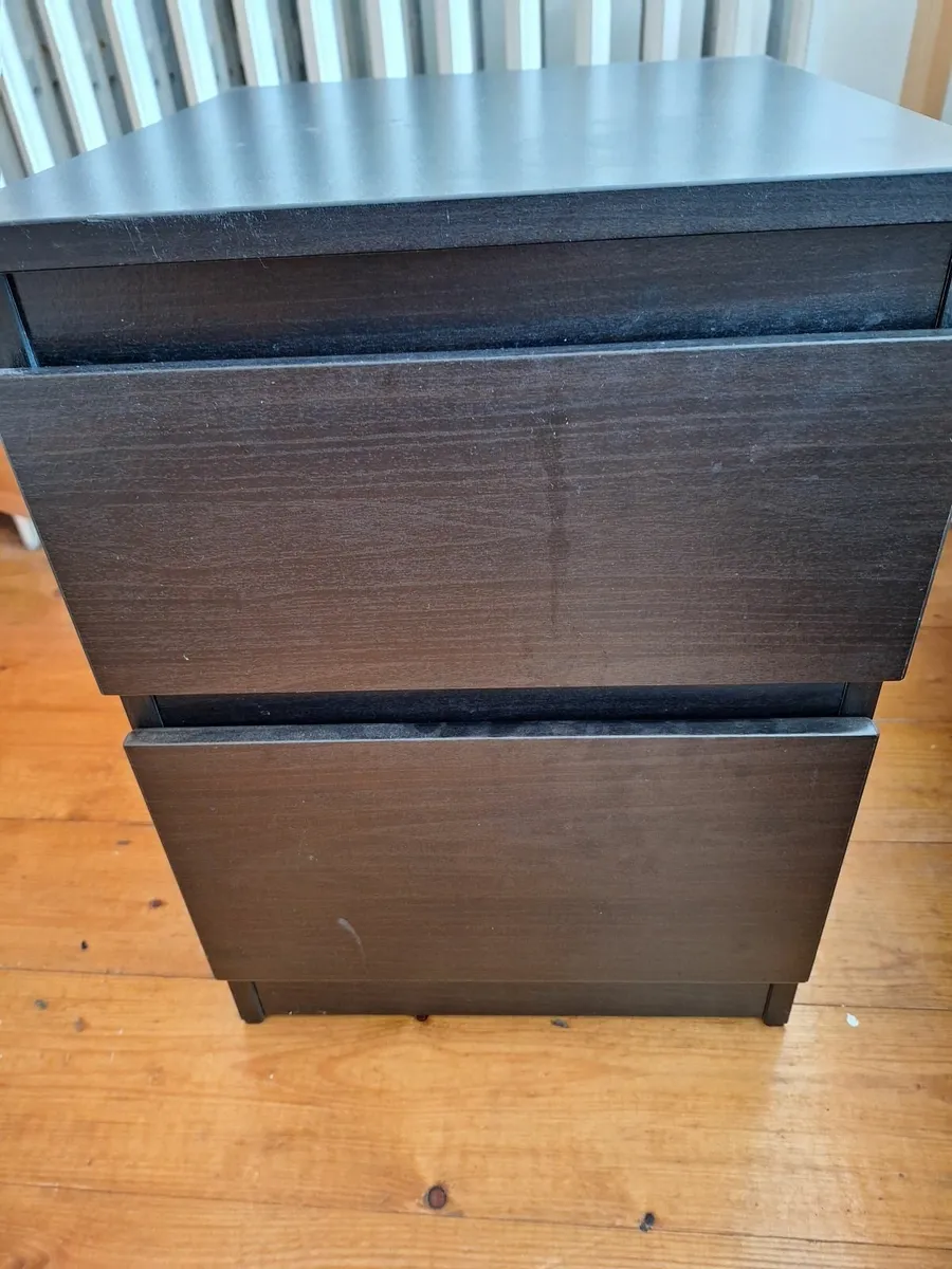 Bedside drawers x 2 (2 sets) - Image 1