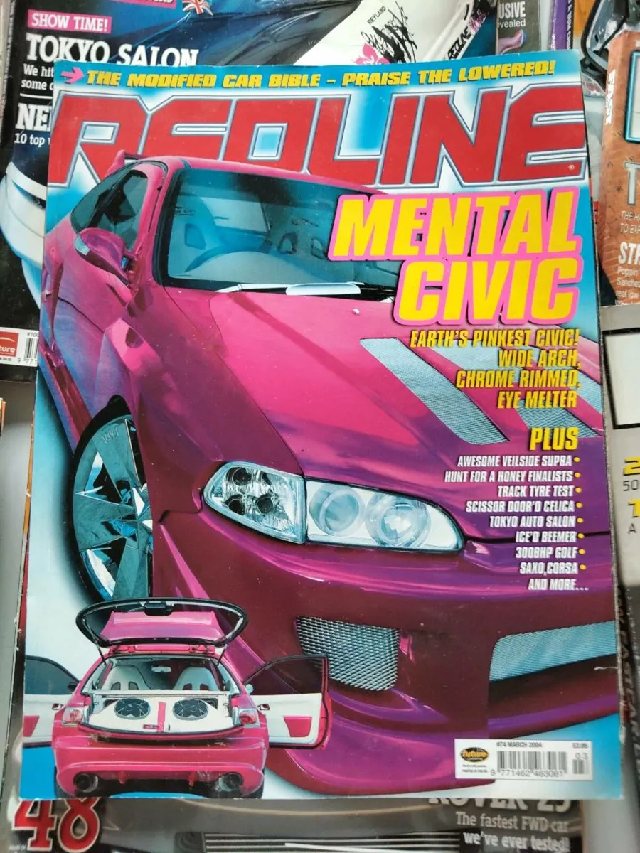 19 Redline and max power magazines for sale. - Image 1
