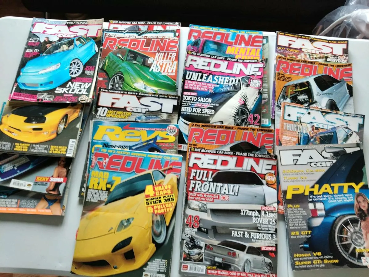 19 Redline and max power magazines for sale. - Image 3