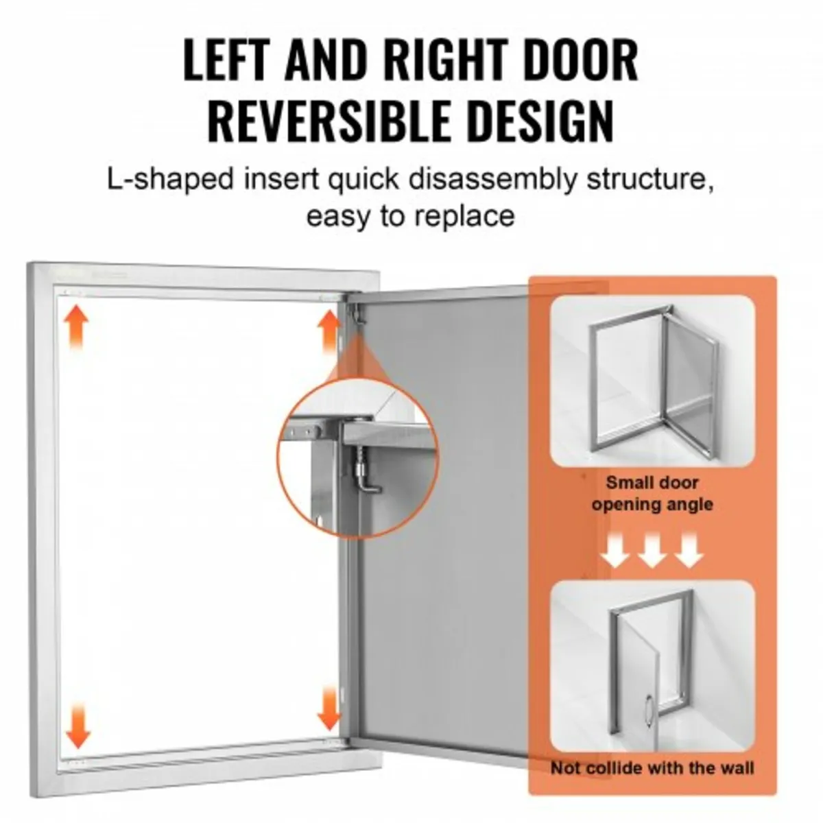 BBQ Access Door, 508x686 mm Single Outdoor Kitchen - Image 2