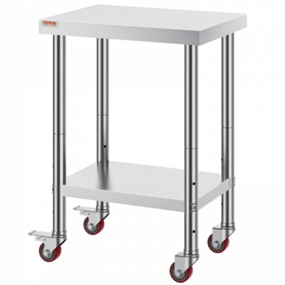 Work Table 24x18 Inch Commercial Kitchen Table wit - Image 1