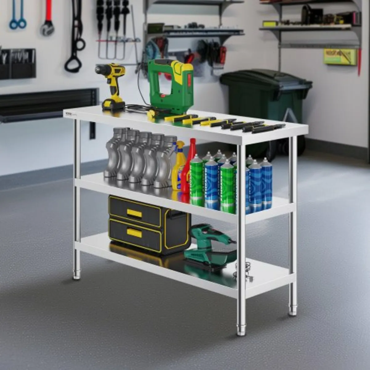 Table Commercial Kitchen Work Table 18"x48" - Image 4