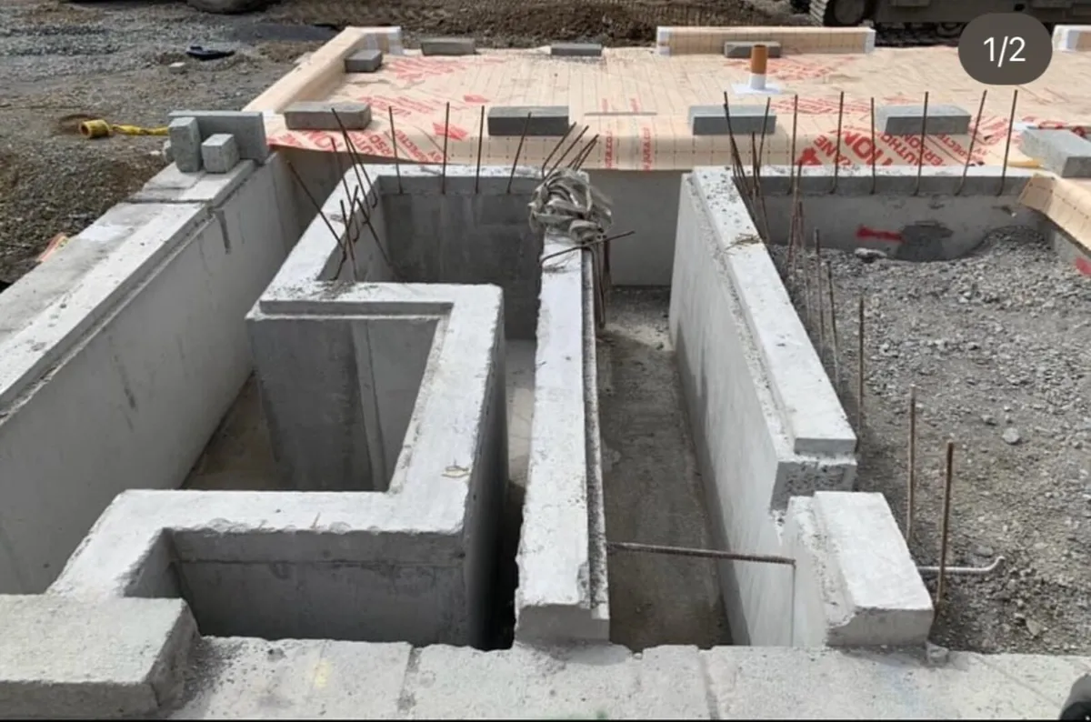 Shuttering & concreting - Image 1