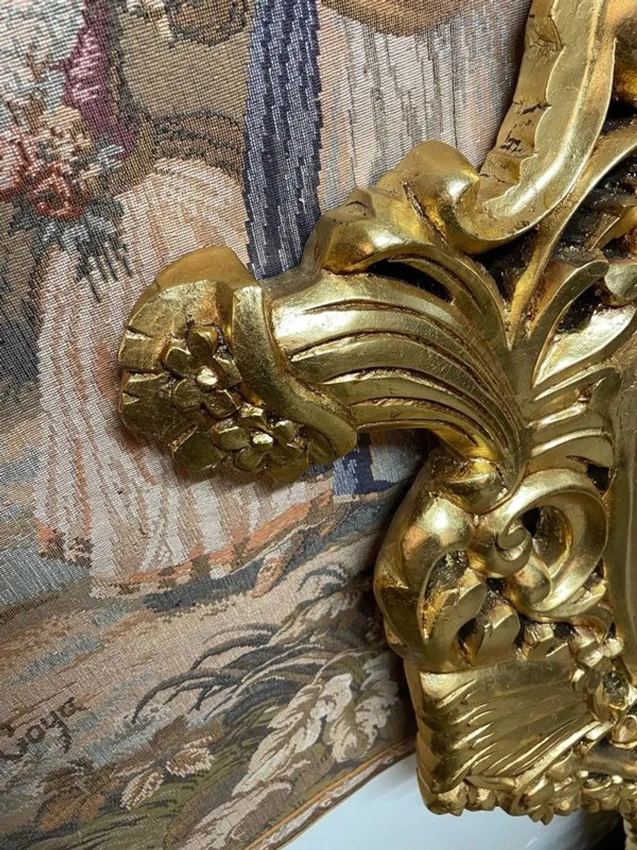 Beautiful Ornate Rococo Style Gilt Mirror - Image 2