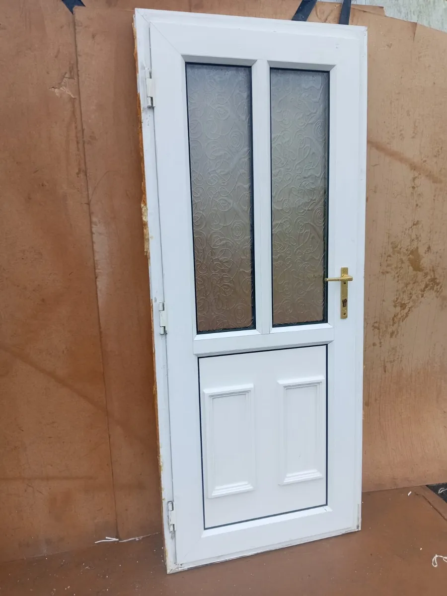Top Quality PVC Single Door Frosted Glass - Image 2
