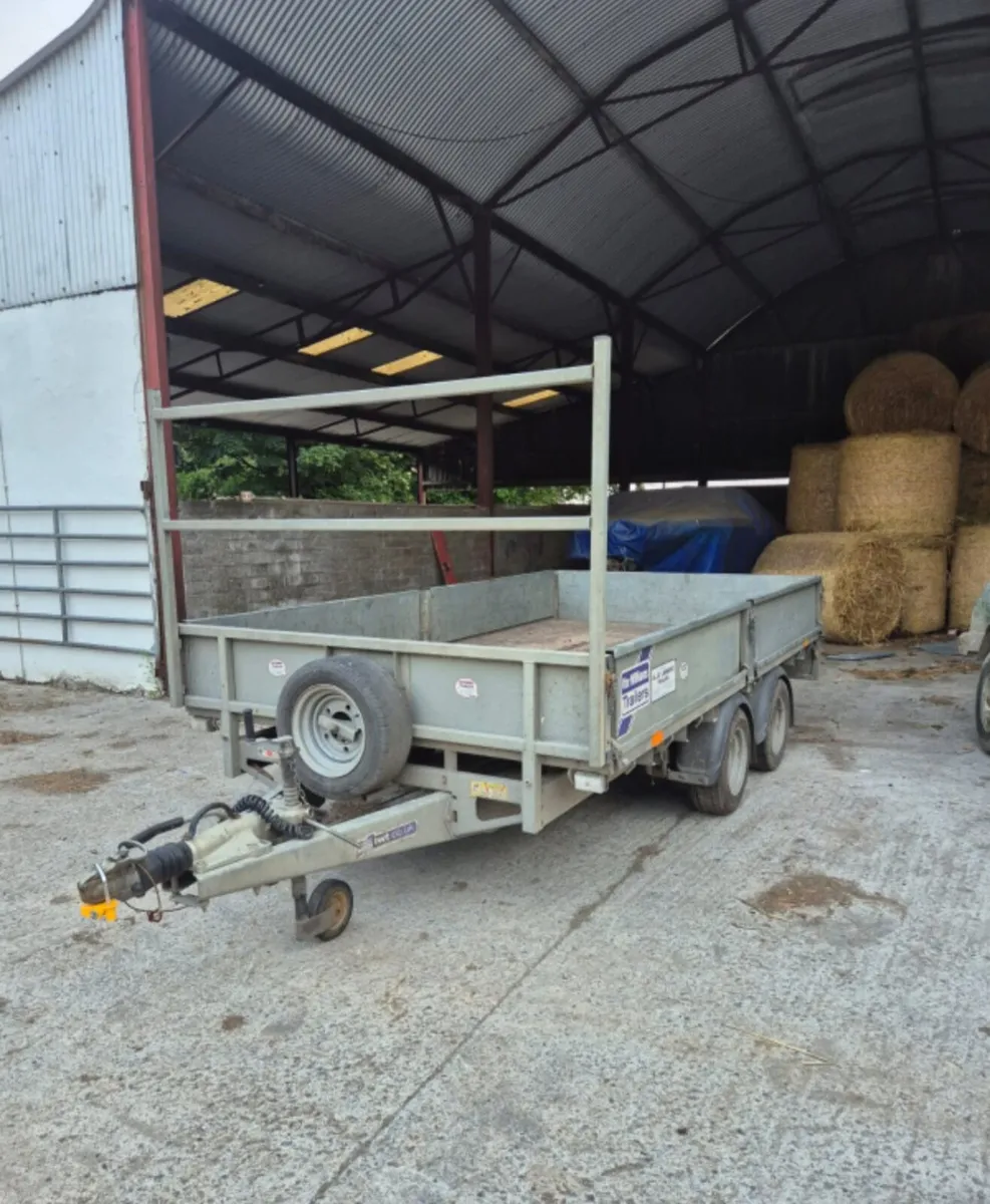 Ifor Williams 11x6 dropside trailer - Image 1