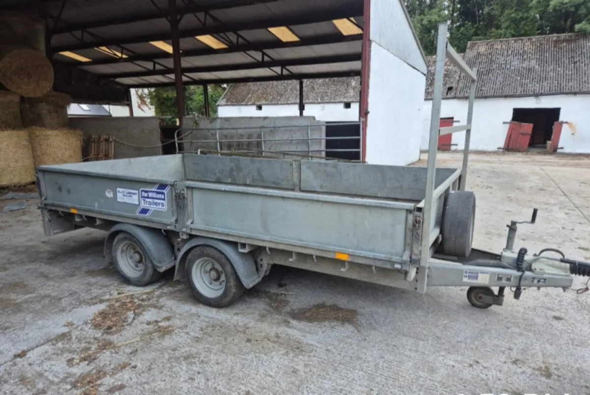 Ifor Williams 11x6 dropside trailer - Image 3