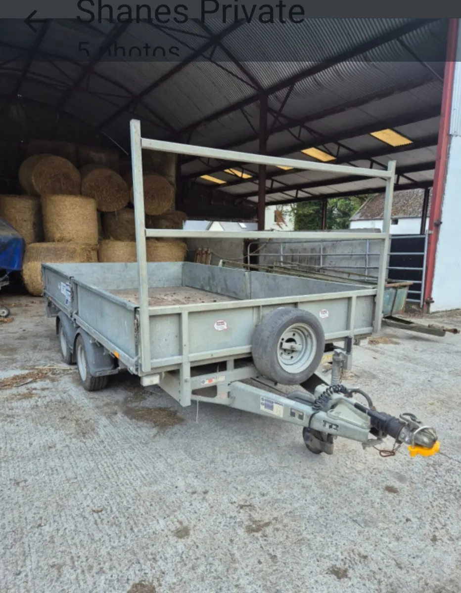 Ifor Williams 11x6 dropside trailer - Image 4