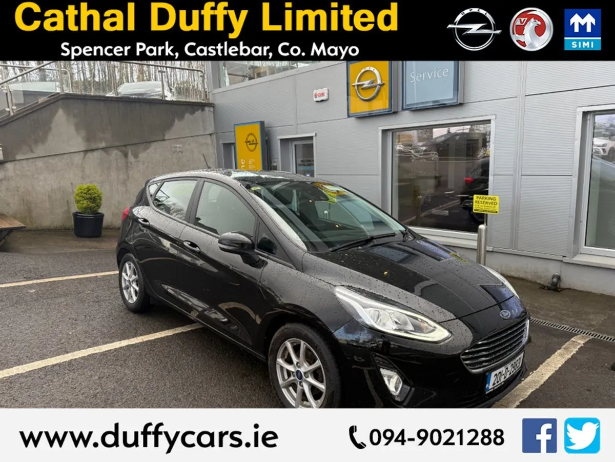 Ford Fiesta 1.0 Zetec Turbo 99ps 5DR Finance Avai - Image 1