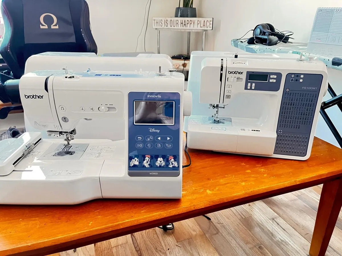 Sewing machine and embroidery machine - Image 1