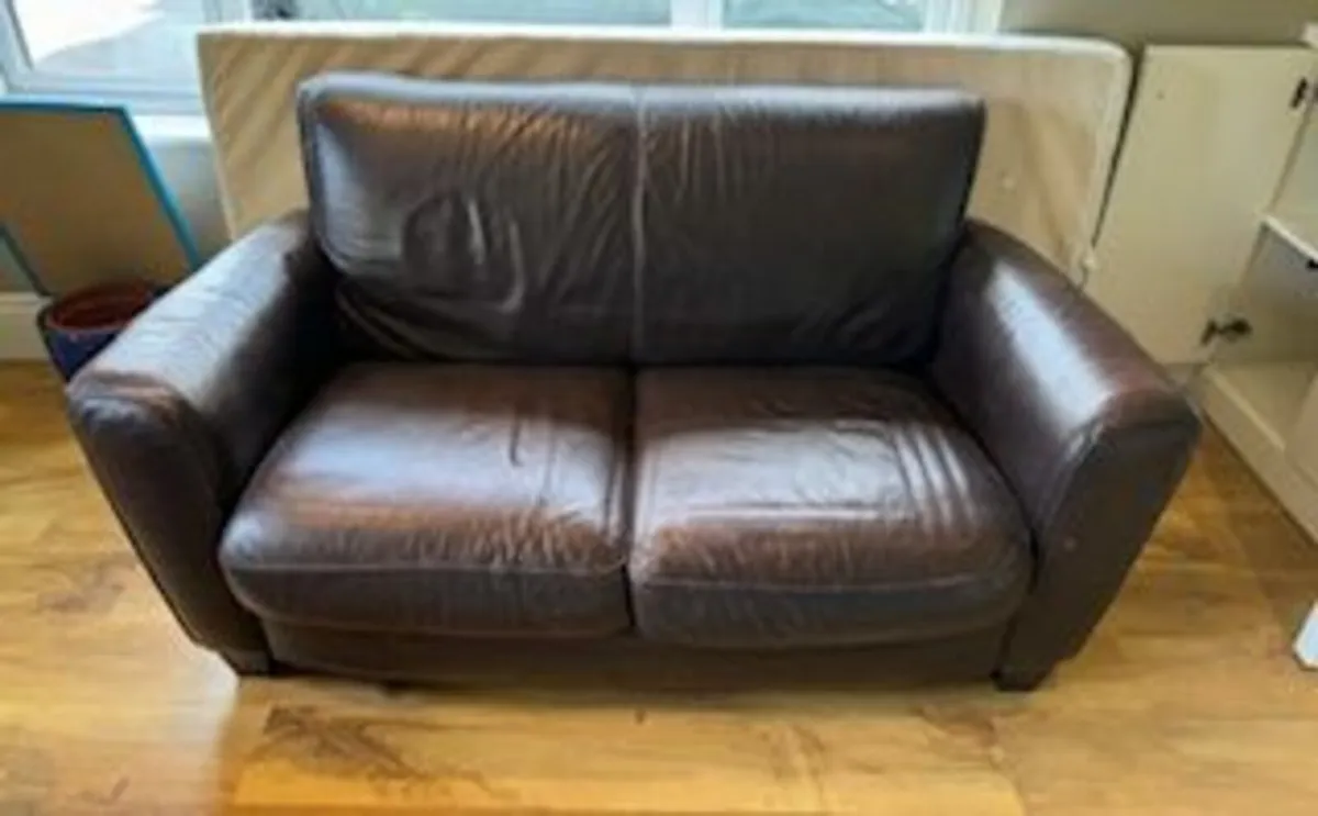 Leather Couch - Image 3