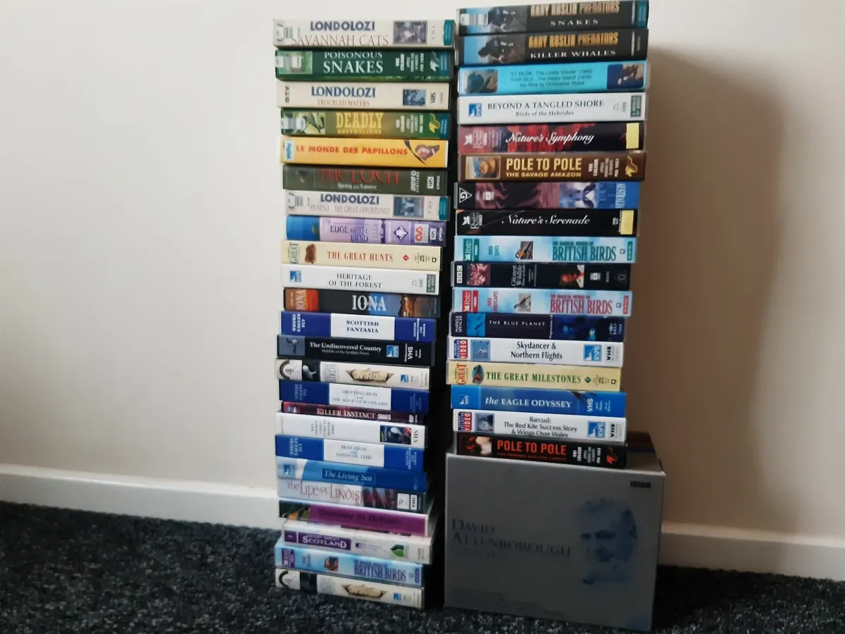 Wildlife VHS tapes - Image 1