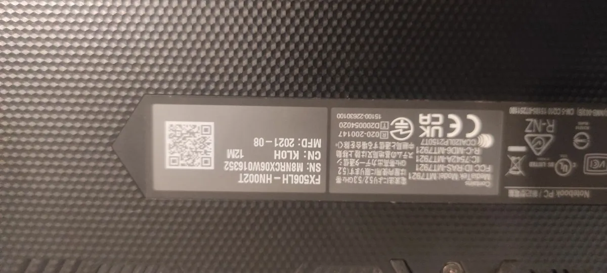 Laptop Asus Tuf Gaming Fx506lh - Image 3