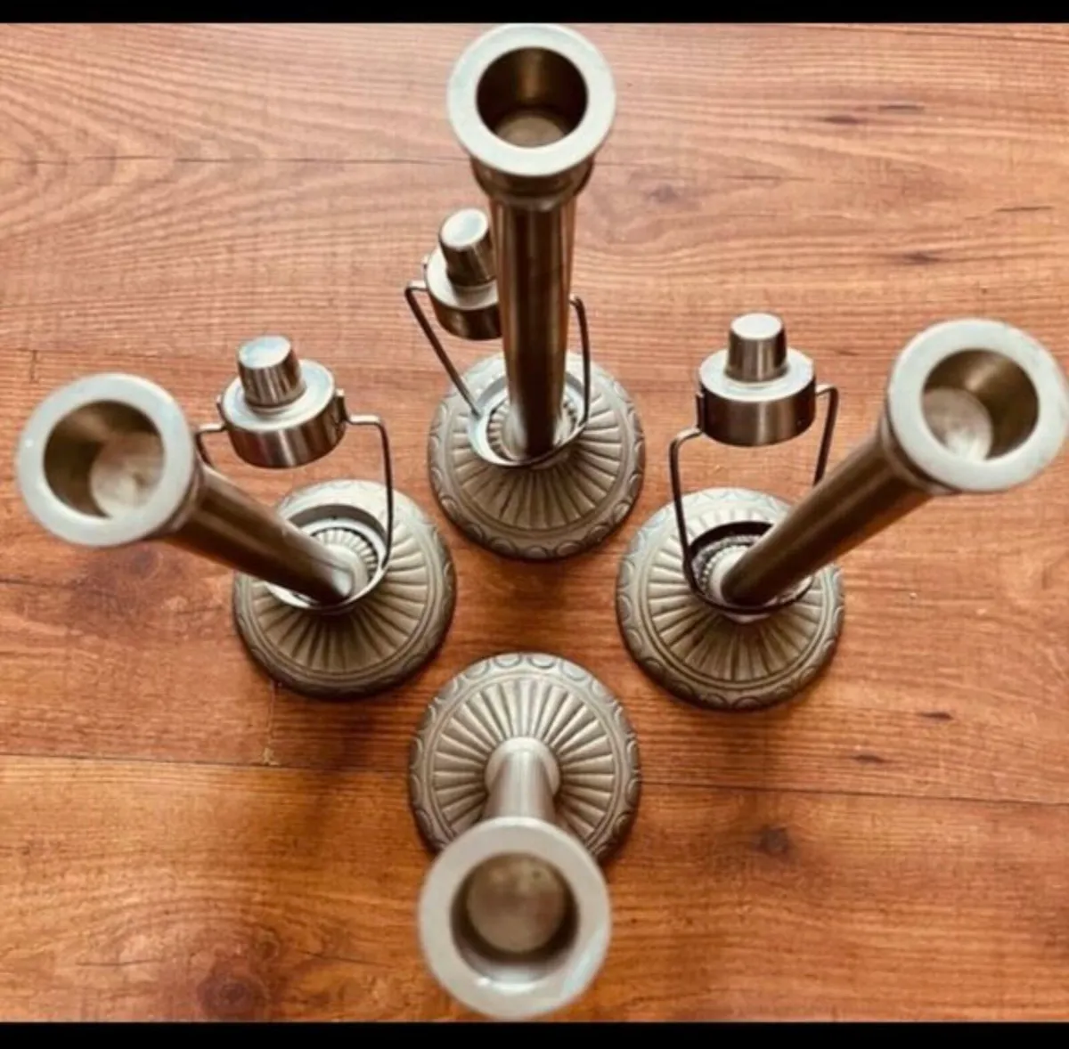 For sale 4 candle holders - Image 1
