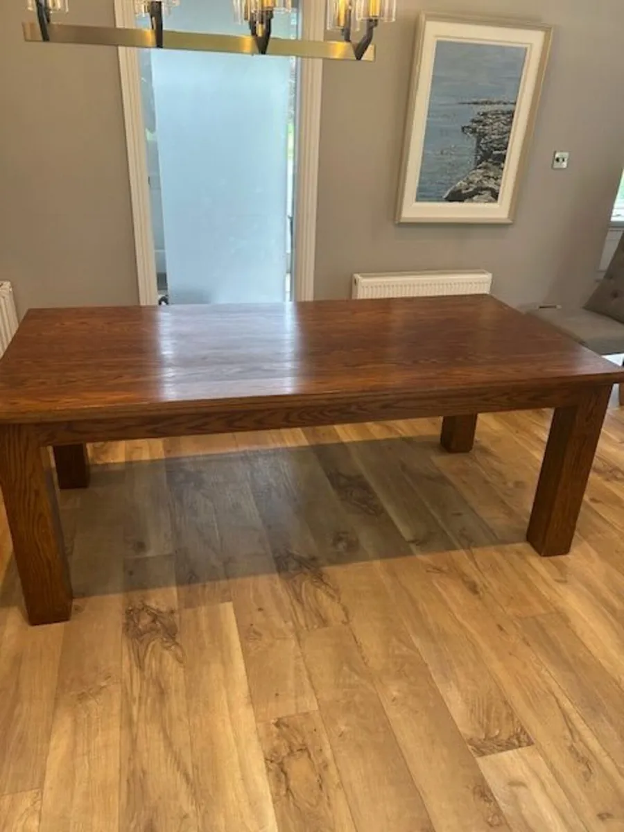 Wooden dining table - Image 2