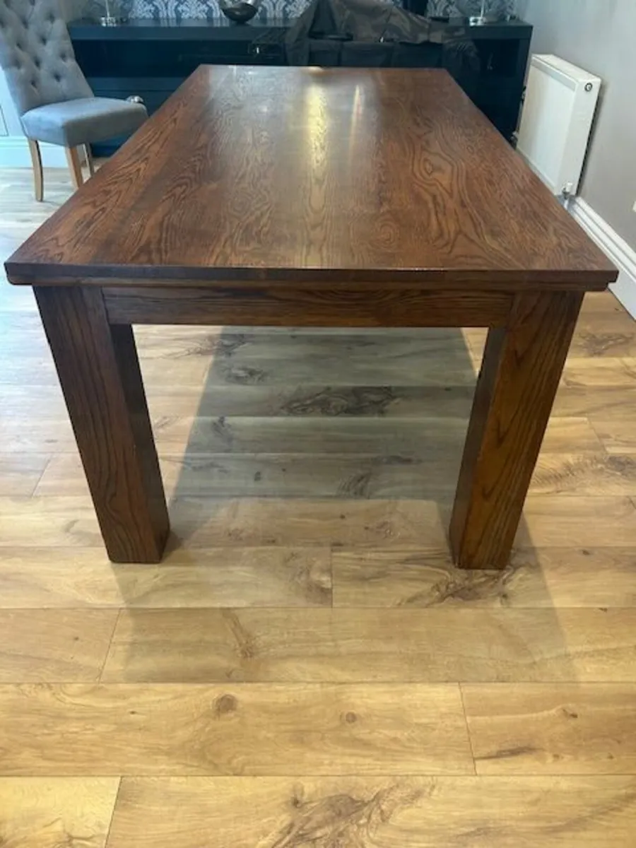 Wooden dining table - Image 4