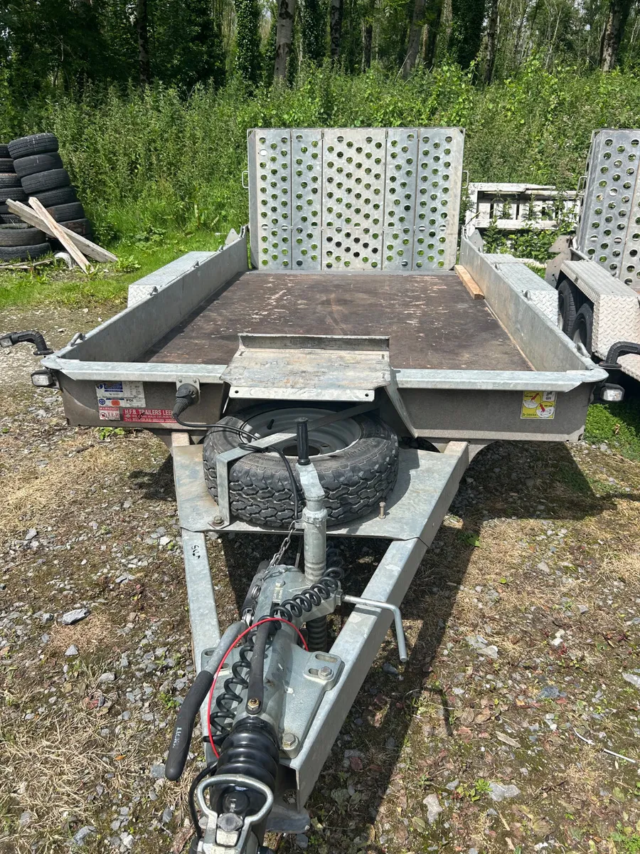 Ifor Williams GH126 3500 kg Plant Trailer - Image 2