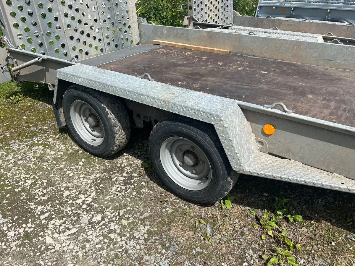 Ifor Williams GH126 3500 kg Plant Trailer - Image 4