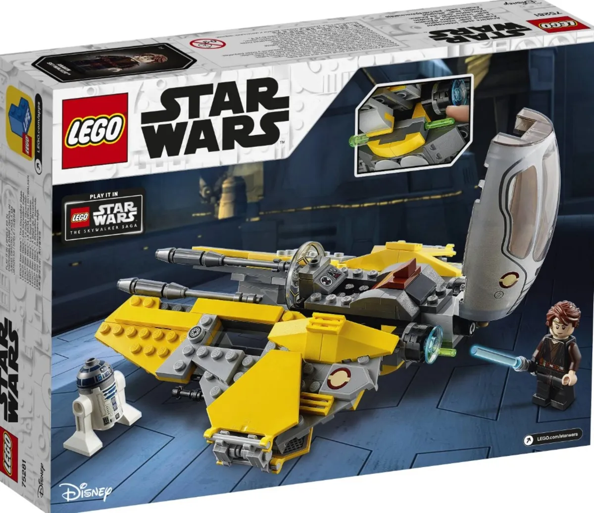 Lego Star Wars set 75281 - Anakin's Jedi Intercept - Image 2